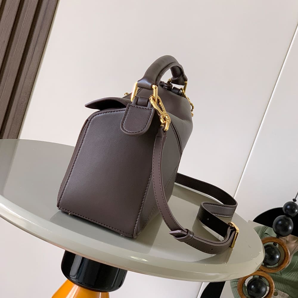 L0ew* Small Featherlight Puzzle bag in nappa lambskin(HIGH-END GRADE)
