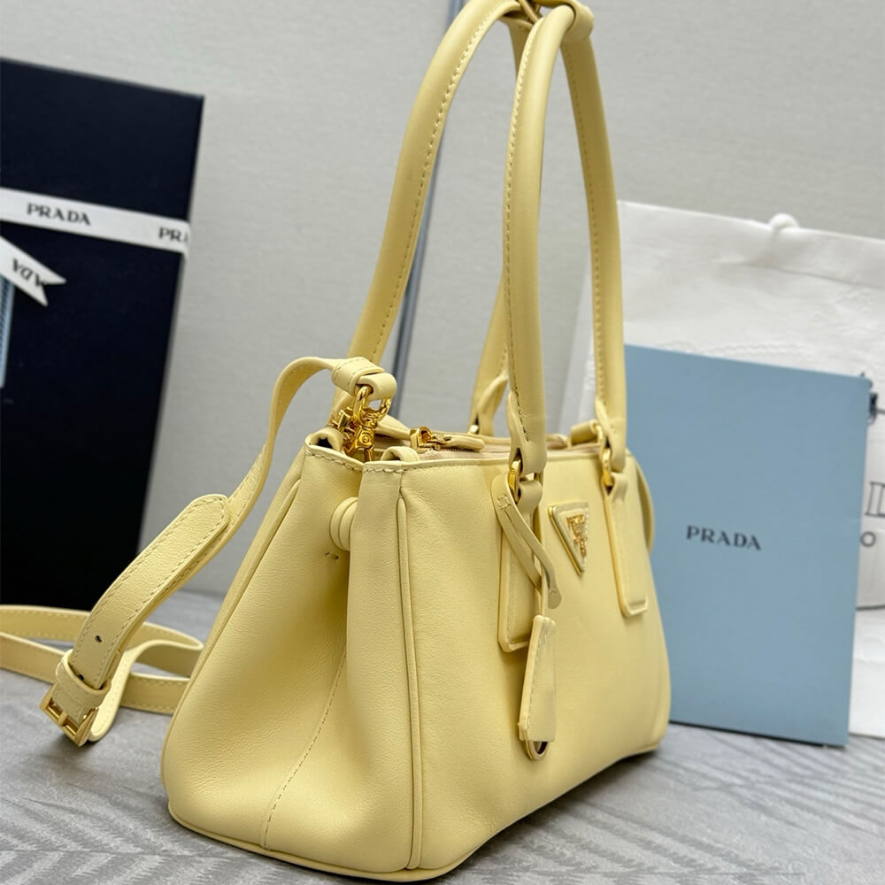 Medium Pra*a Galleria leather bag(high-end grade)