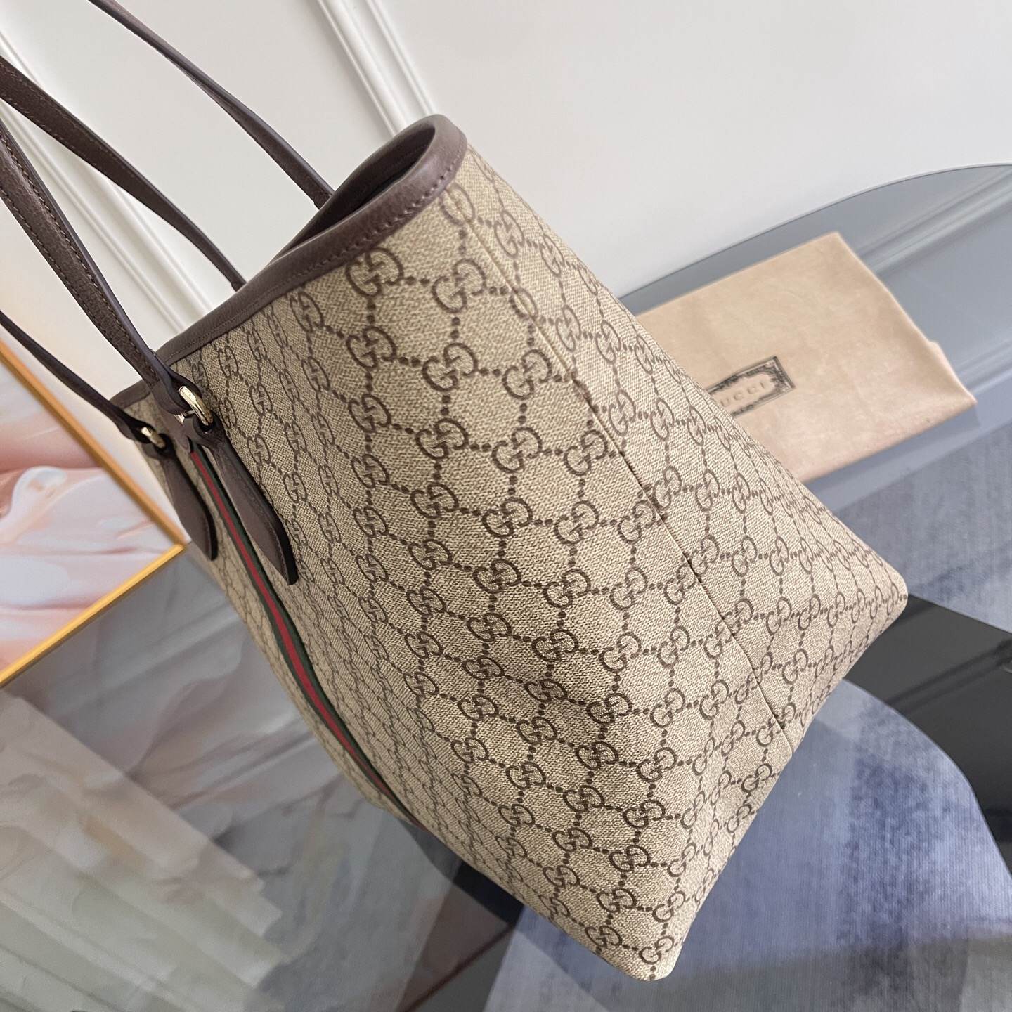 GG Ophidia large tote bag