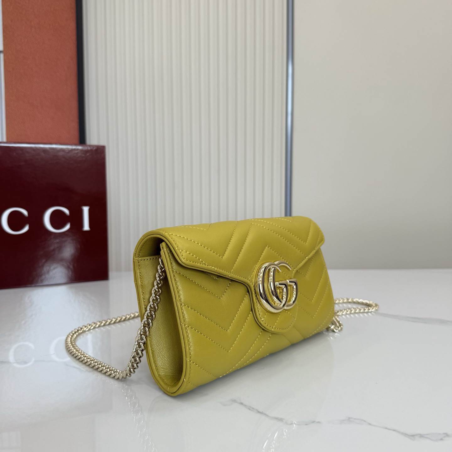 GG Marmont Chain Wallet