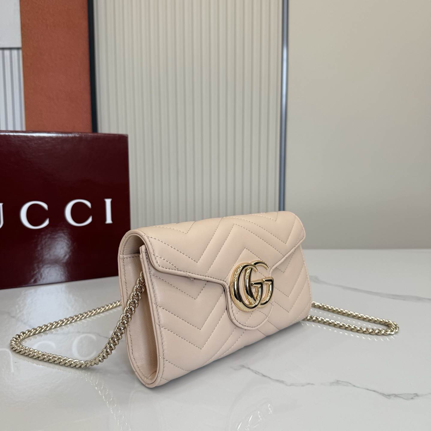 GG Marmont Chain Wallet
