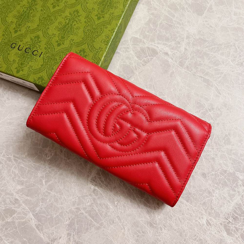 GG Marmont Long Wallet