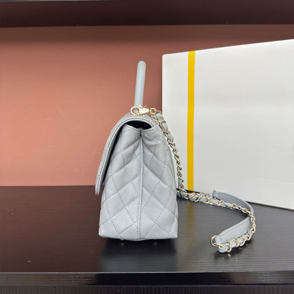 Ch**el Large Coco Handle Flap Shoulder Bag