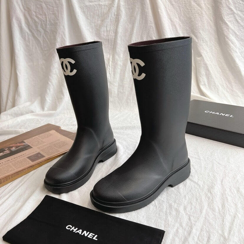 Ch**el long rain boots