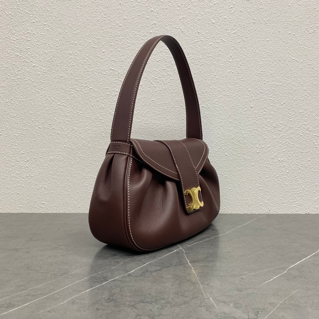 Ce1i*e Medium POLLY bag in soft calfskin