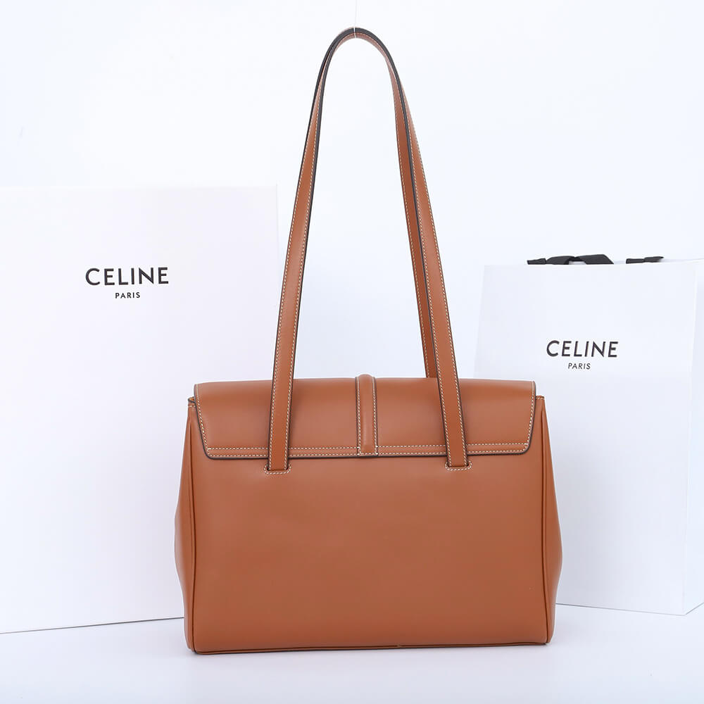 Ce1i*e Medium Soft 16 Bag in Calfskin(HIGH-END GRADE)