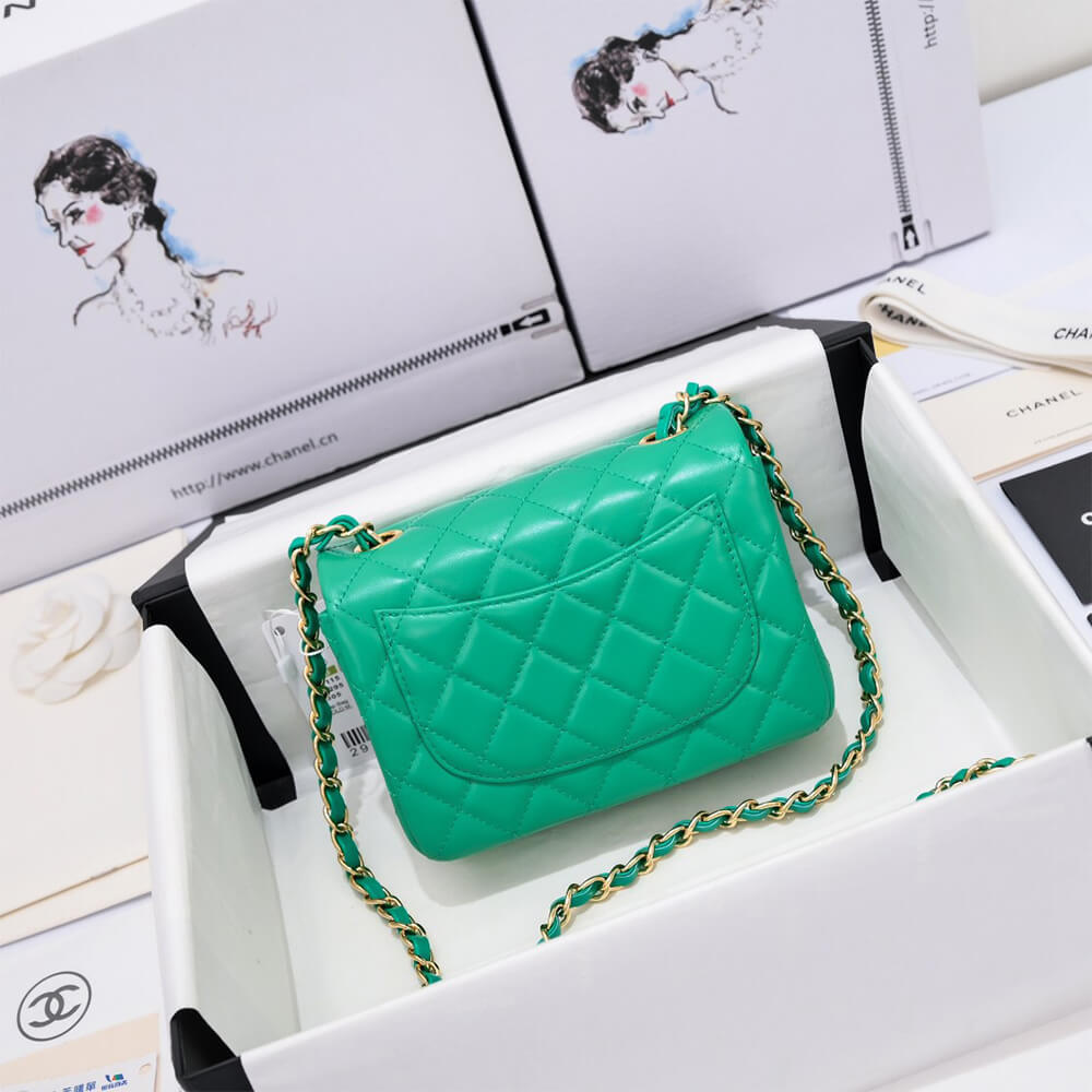 Ch**el MINI FLAP BAG
