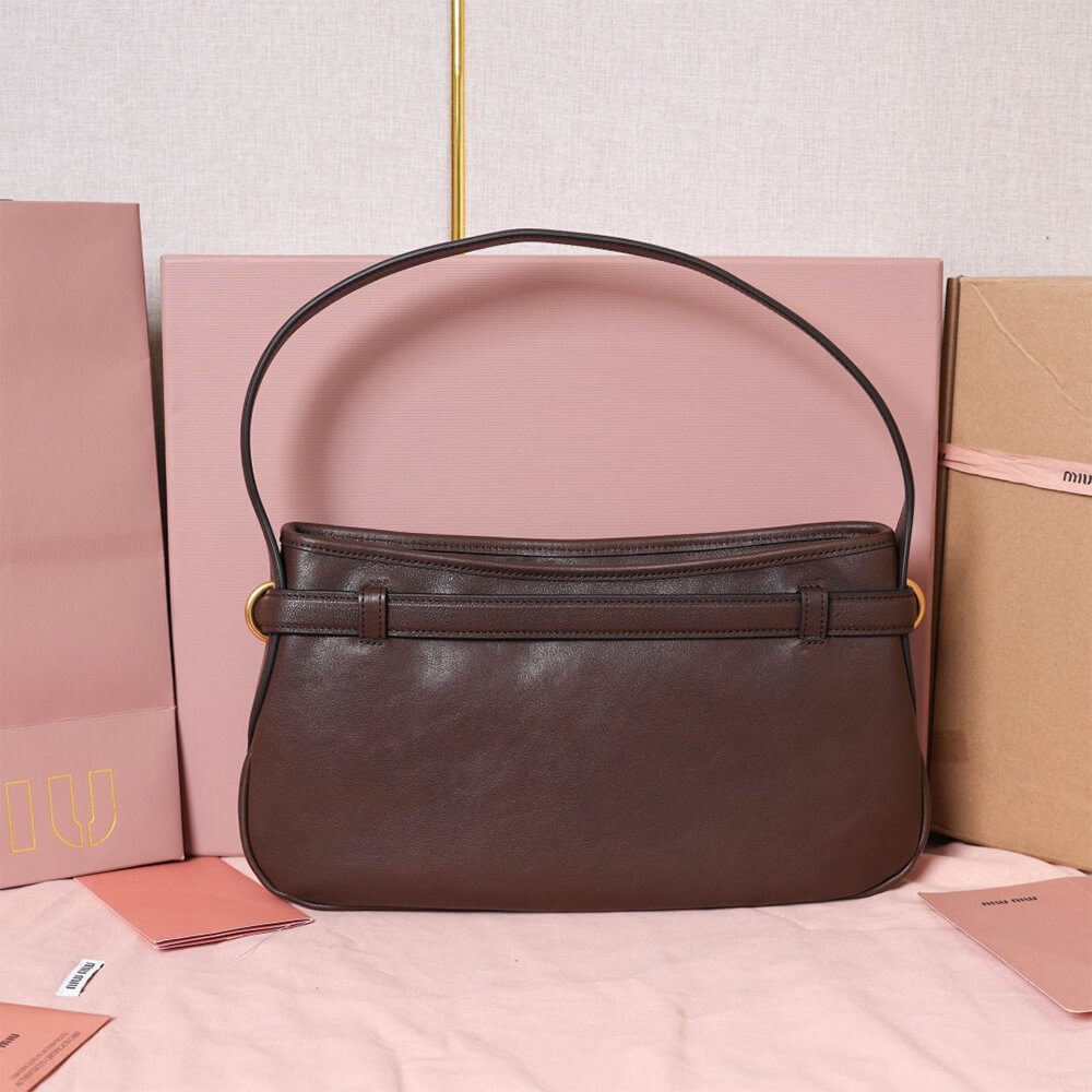 M1um1u Regular Aventure nappa leather bag(HIGH-END GRADE)