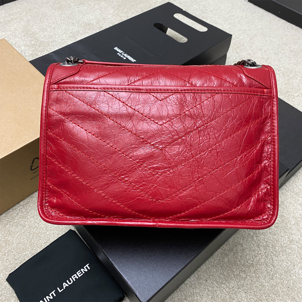 Y51 NIKI MEDIUM IN CRINKLED VINTAGE LEATHER(HIGH-END GRADE)