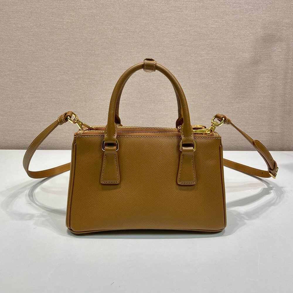 Pra*a Galleria Saffiano leather mini-bag(HIGH-END GRADE)