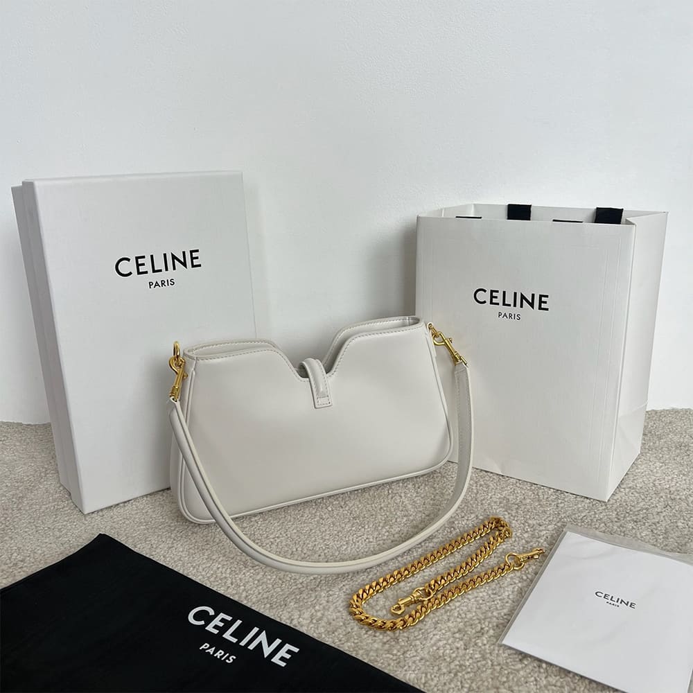 Ce1i*e SHOULDER CAMILLE 16 SOFT IN SMOOTH CALFSKIN(HIGH-END GRADE)