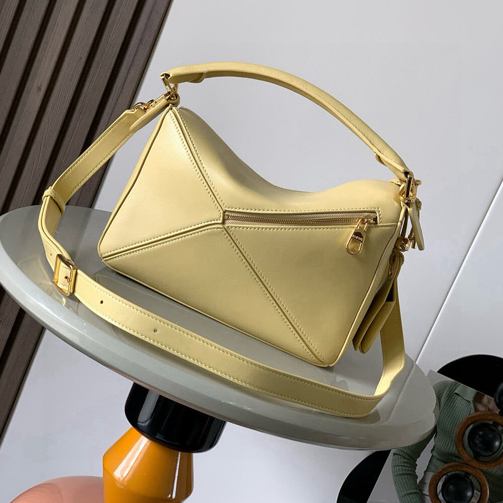 L0ew* Small Featherlight Puzzle bag in nappa lambskin(HIGH-END GRADE)