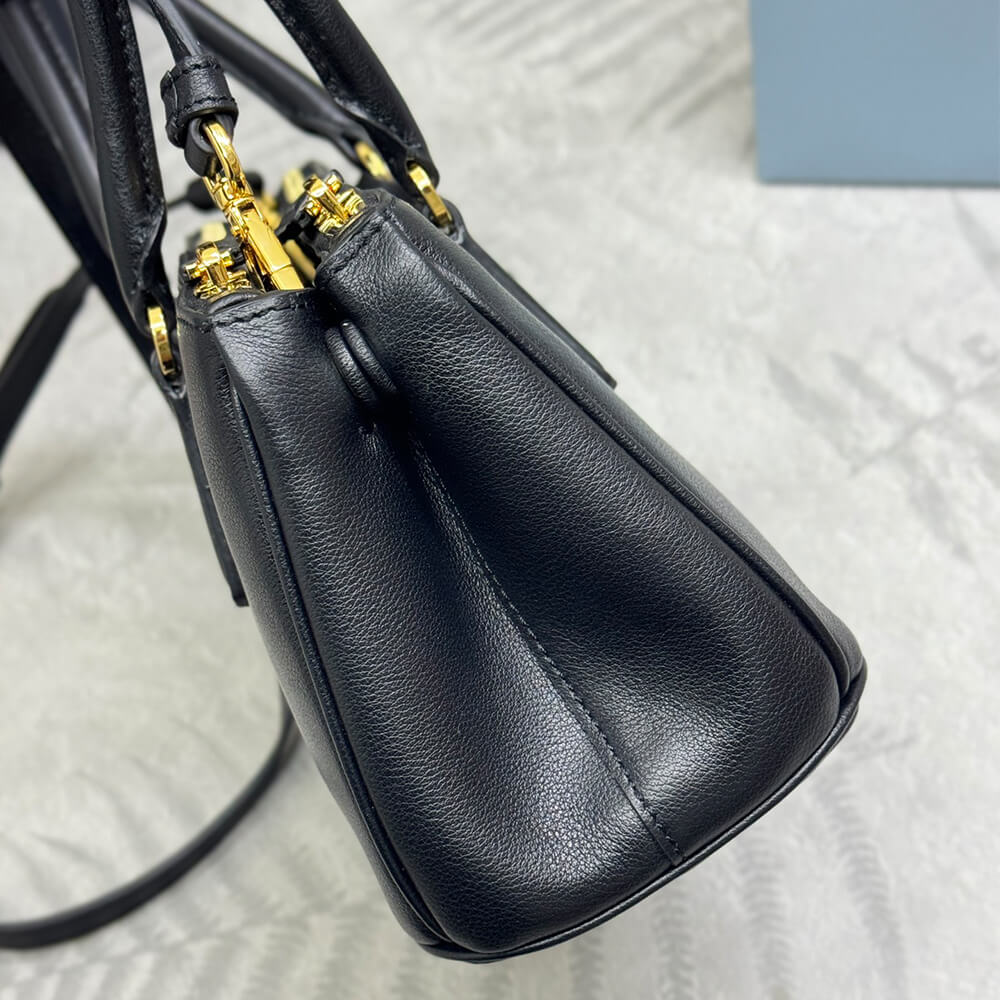 Medium Pra*a Galleria leather bag(HIGH-END GRADE)