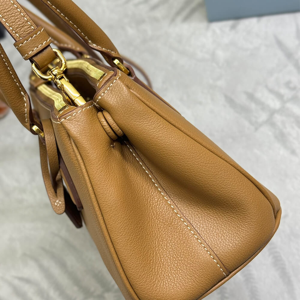 Medium Pra*a Galleria leather bag(HIGH-END GRADE)