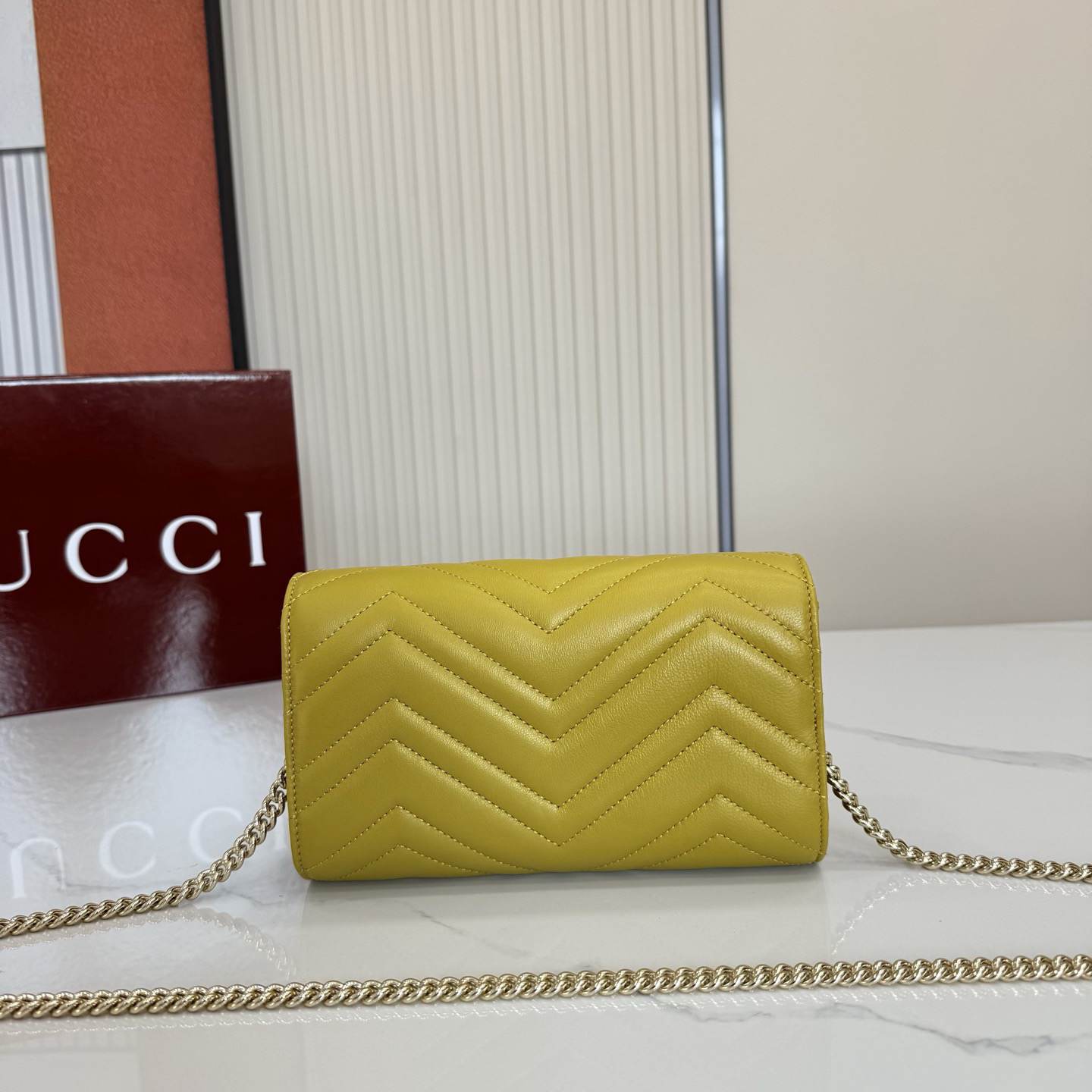 GG Marmont Chain Wallet
