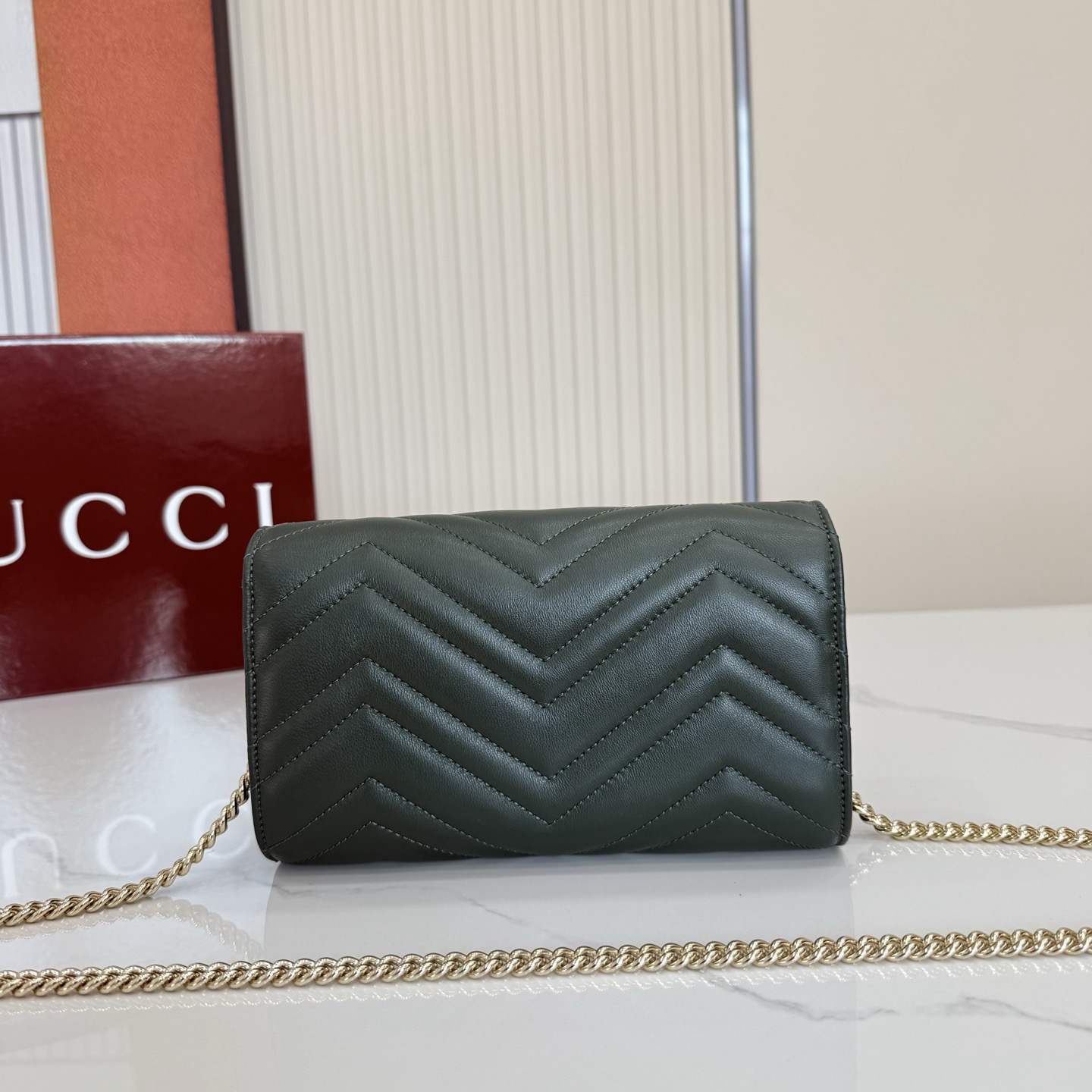 GG Marmont Chain Wallet