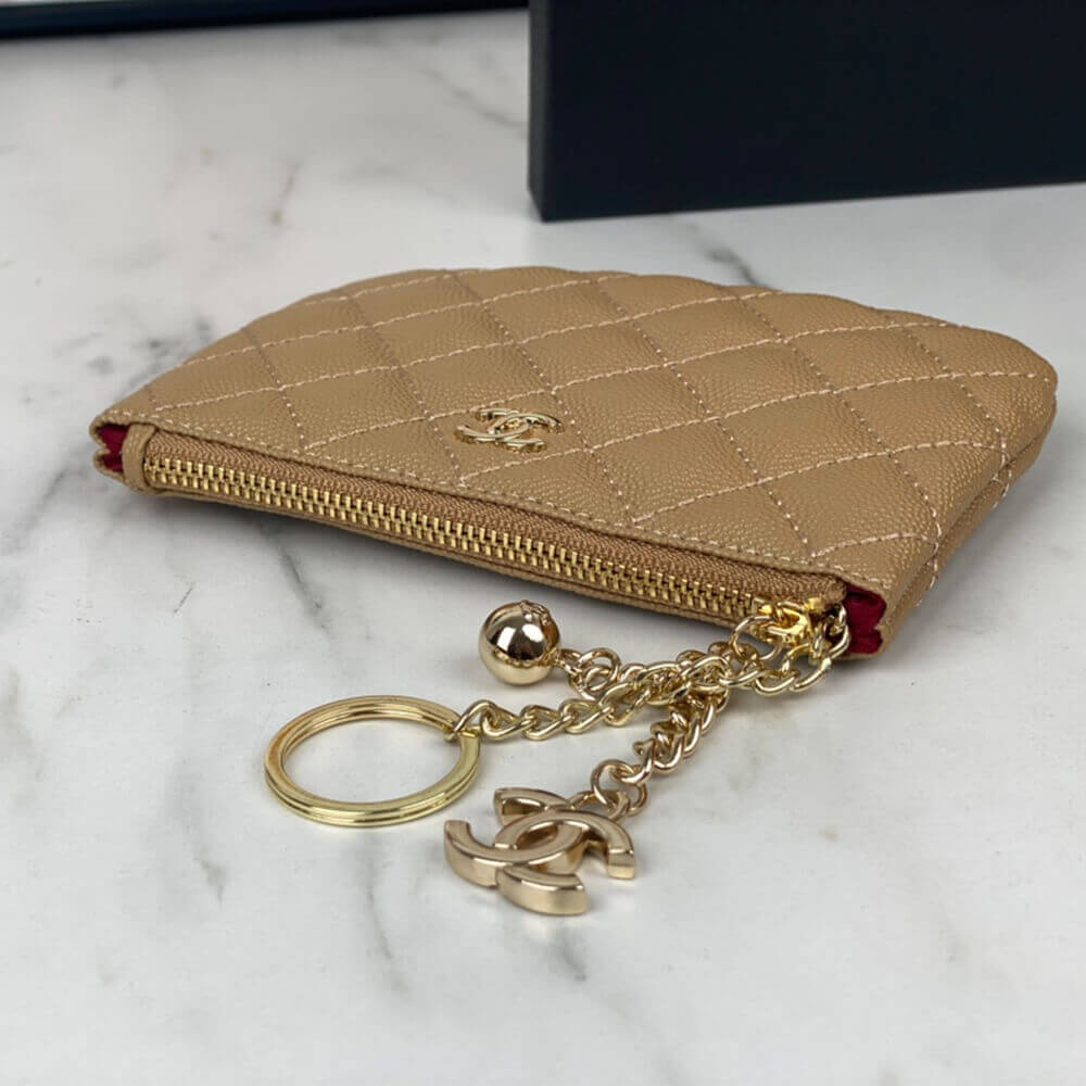Ch**el Classic Small Zip Clutch