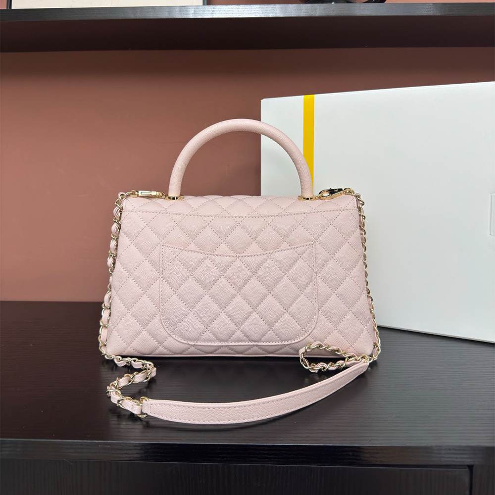 Ch**el Large Coco Handle Flap Shoulder Bag