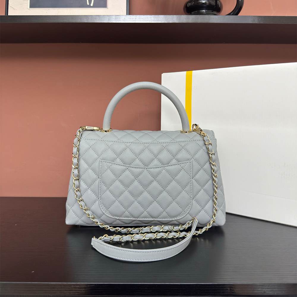 Ch**el Large Coco Handle Flap Shoulder Bag