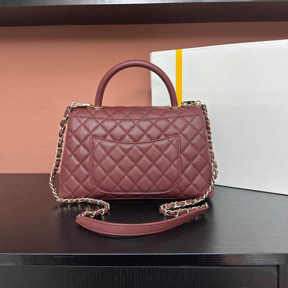 Ch**el Large Coco Handle Flap Shoulder Bag