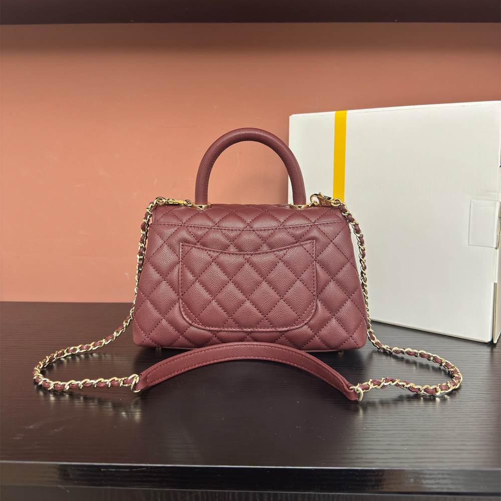 Ch**el Small Coco Handle Flap Shoulder Bag