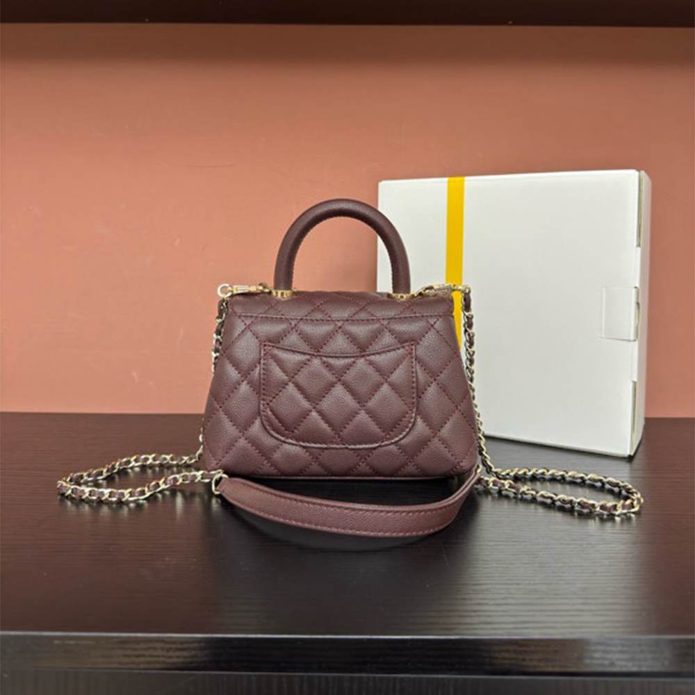 Ch**el Coco handle flap shoulder bag Mini