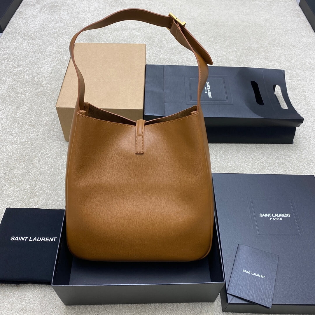 Y51 LE 5 À 7 large soft leather bag