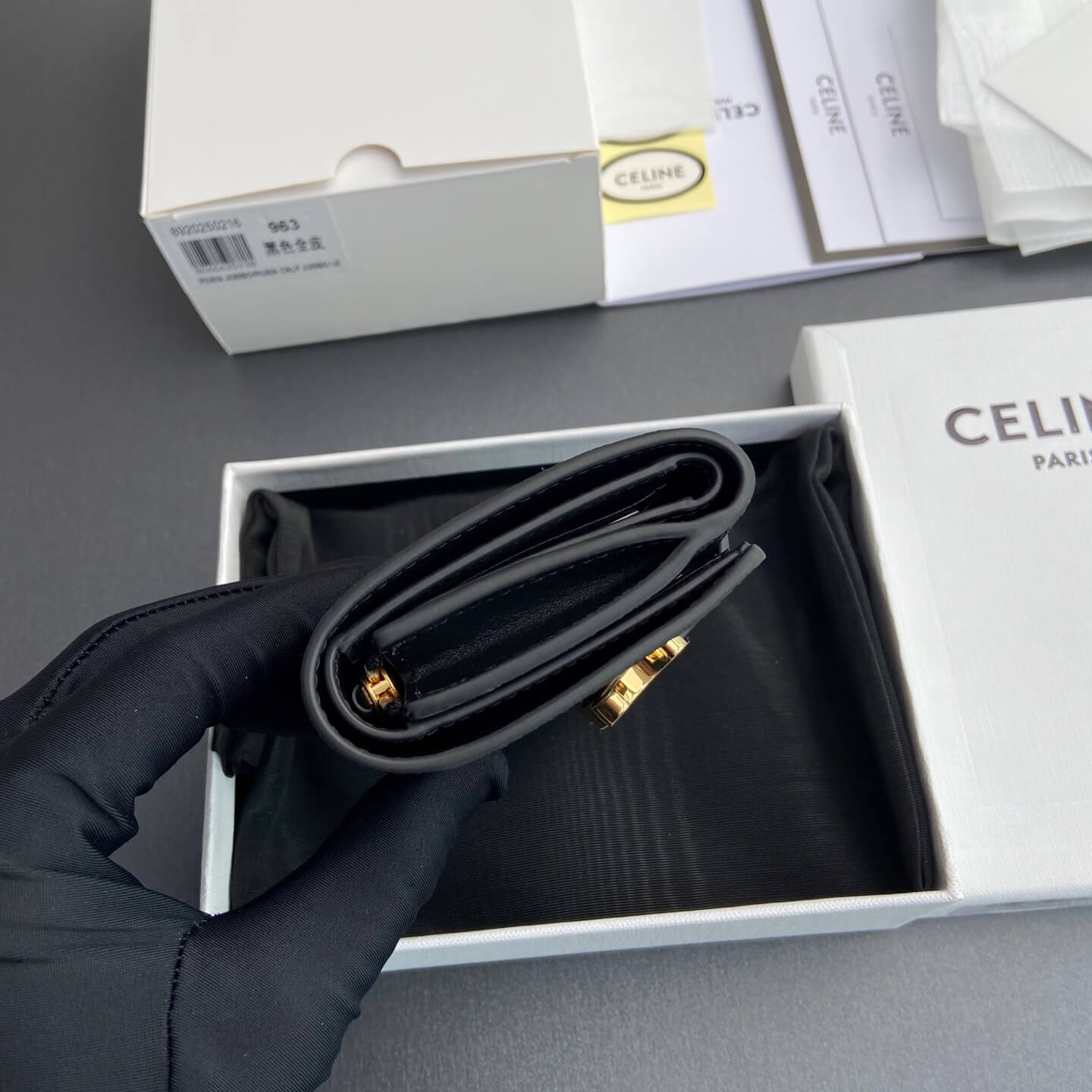 Ce1i*e NINO slim strap wallet