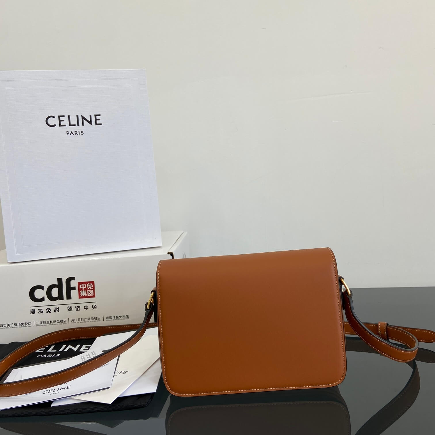 Ce1i*e TEEN TRIOMPHE handbag(HIGH-END GRADE)