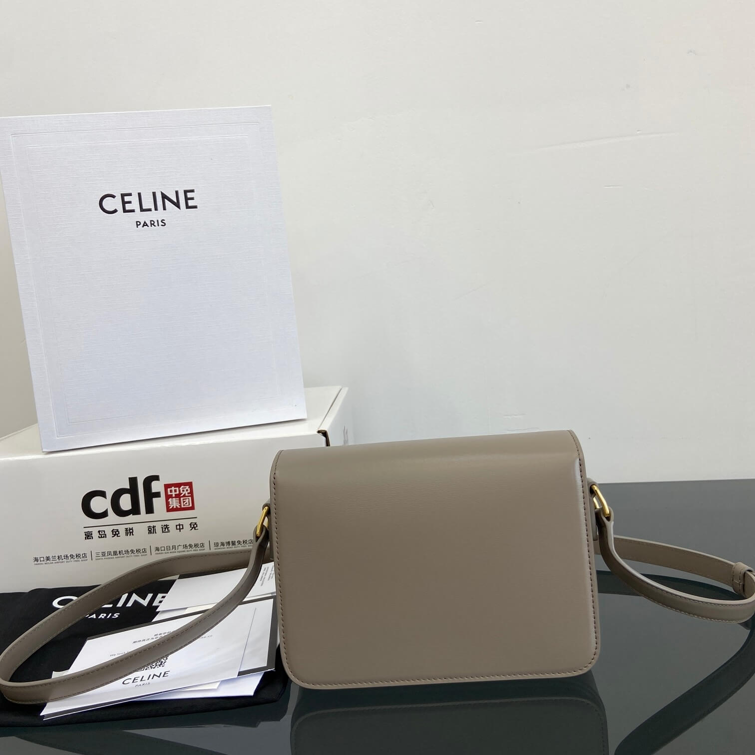 Ce1i*e TEEN TRIOMPHE handbag(HIGH-END GRADE)