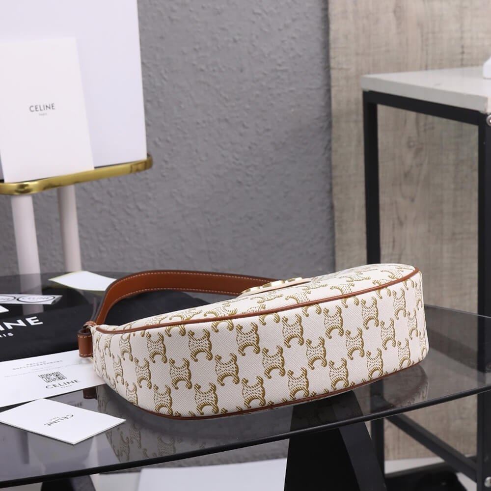 Ce1i*e MEDIUM AVA TRIOMPHE BAG in Calfskin