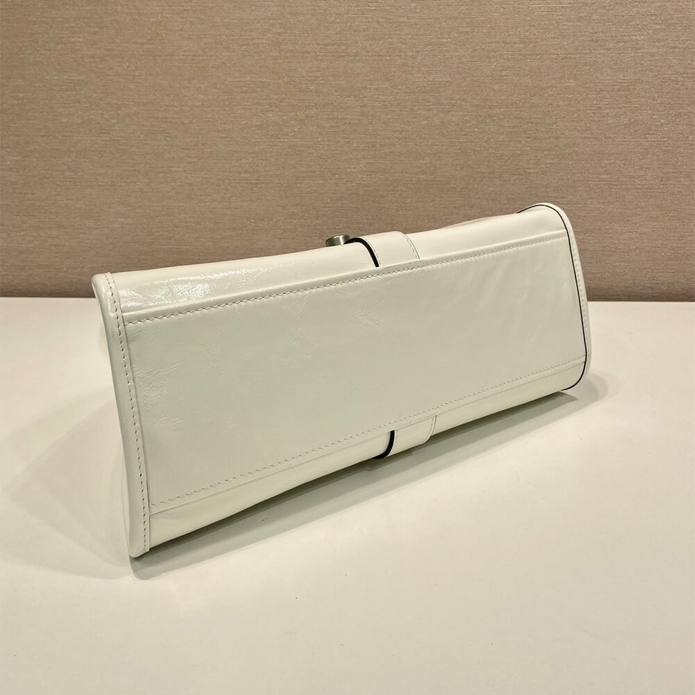 Pra*a Medium leather tote bag(high-end grade)