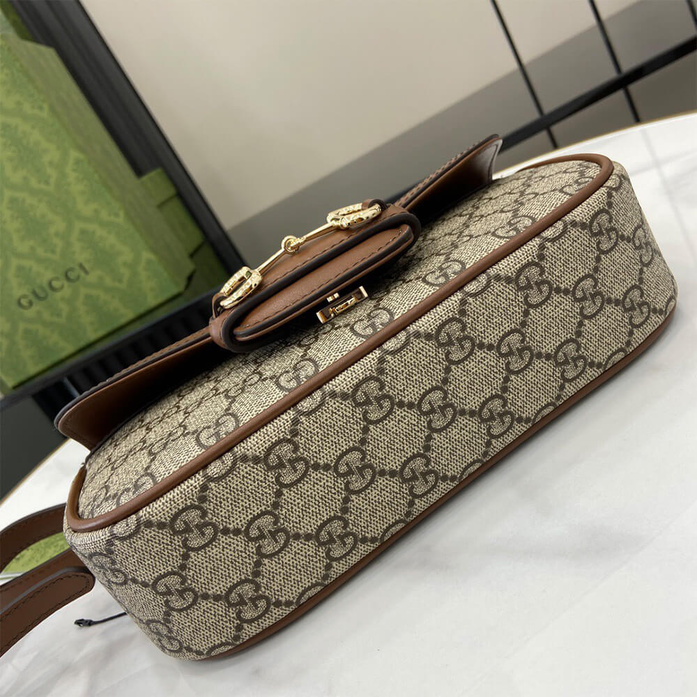 Gvc*1 Horsebit 1955 Soft small top handle bag