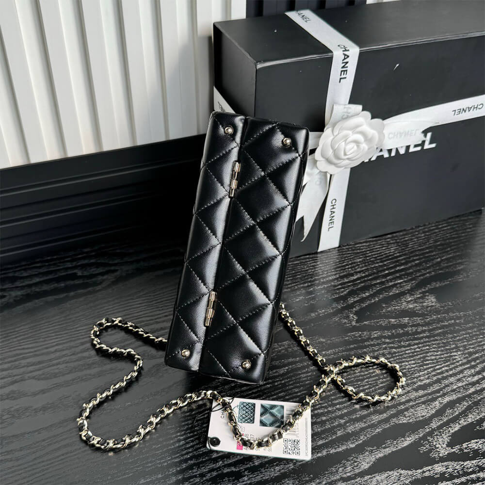 Ch**el Small box bag(HIGH-END GRADE)