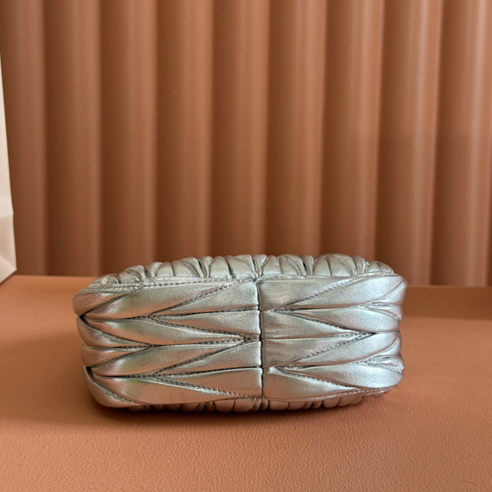 Mini Wander matelass?? nappa leather hobo bag(high-end grade)