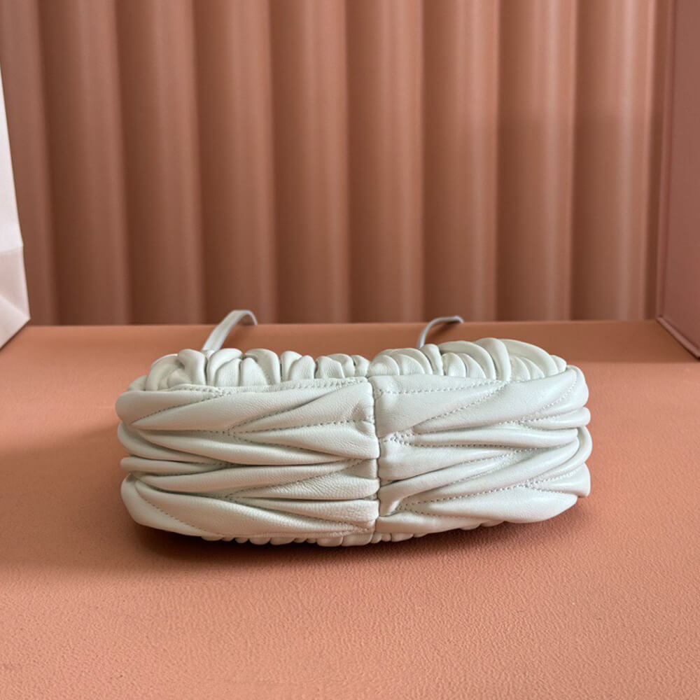 Mini Wander matelass?? nappa leather hobo bag(high-end grade)