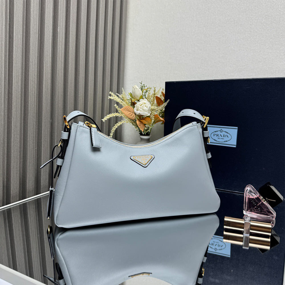 Pra*a Aimee medium leather shoulder bag