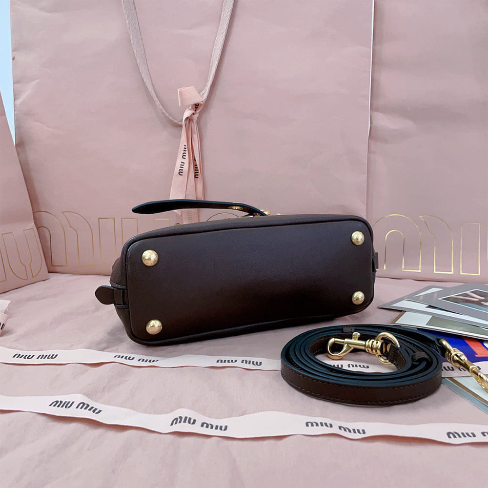 M1um1u Mini Aventure mini nappa leather bag(HIGH-END GRADE)