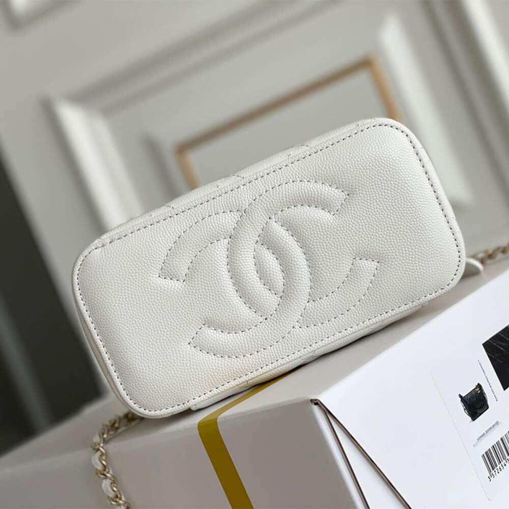 Ch**el long box cosmetic bag