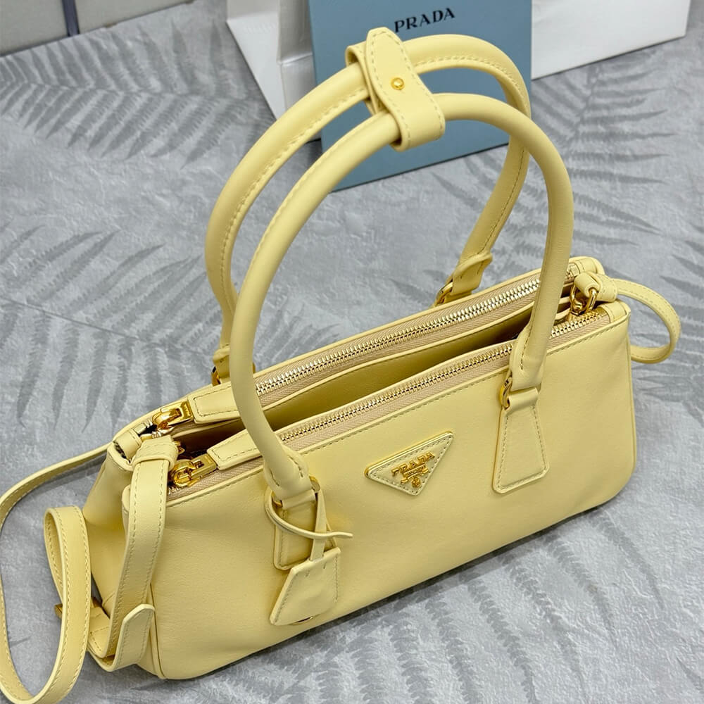 Medium Pra*a Galleria leather bag(high-end grade)