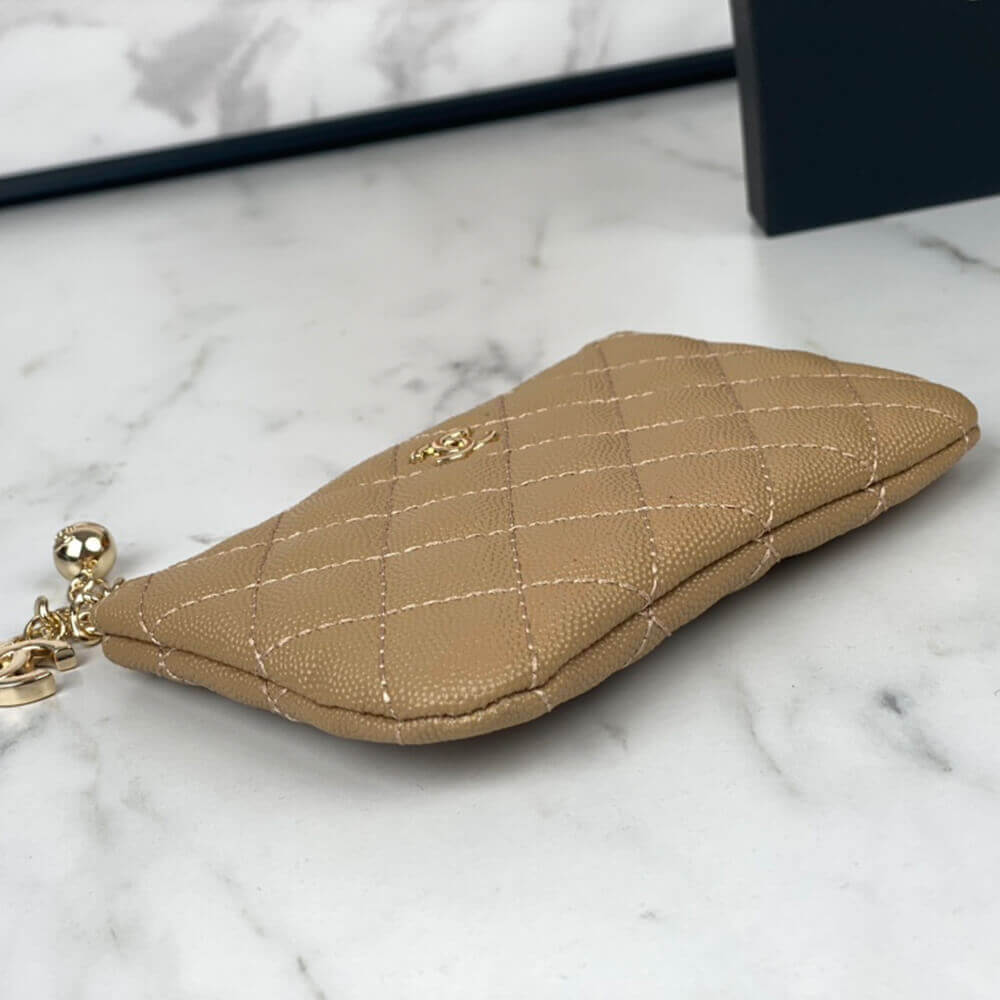 Ch**el Classic Small Zip Clutch