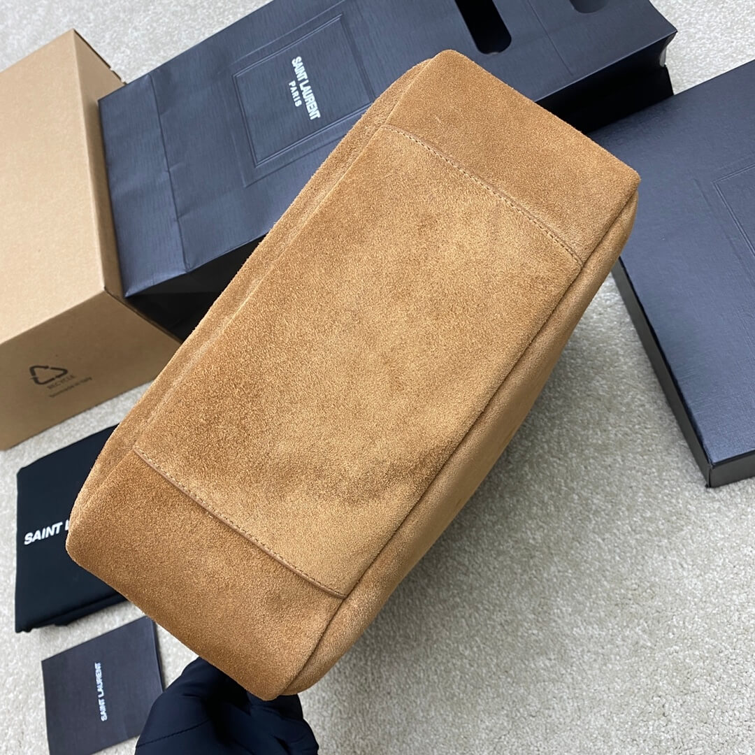 Y51 Large LE 5 À 7 bag in soft suede