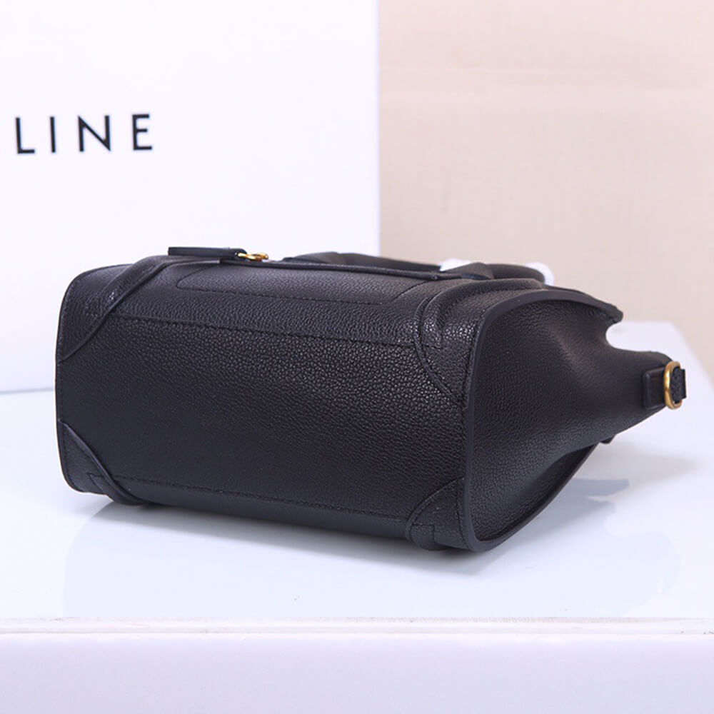 ce1i*e nano lU*gage bag in calfskin