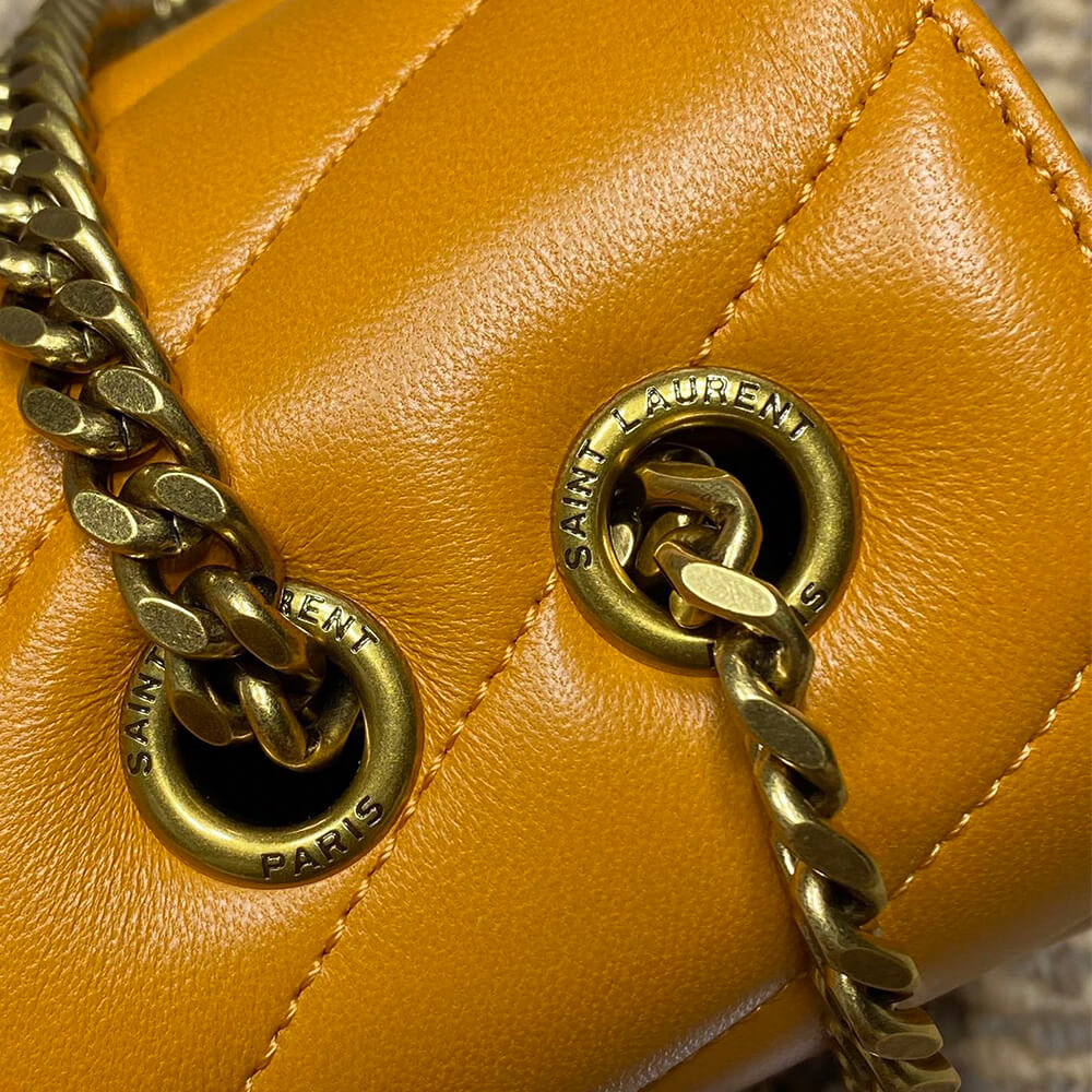 Y51 LOULOU medium in MATELASSE lambskin(HIGH-END GRADE)