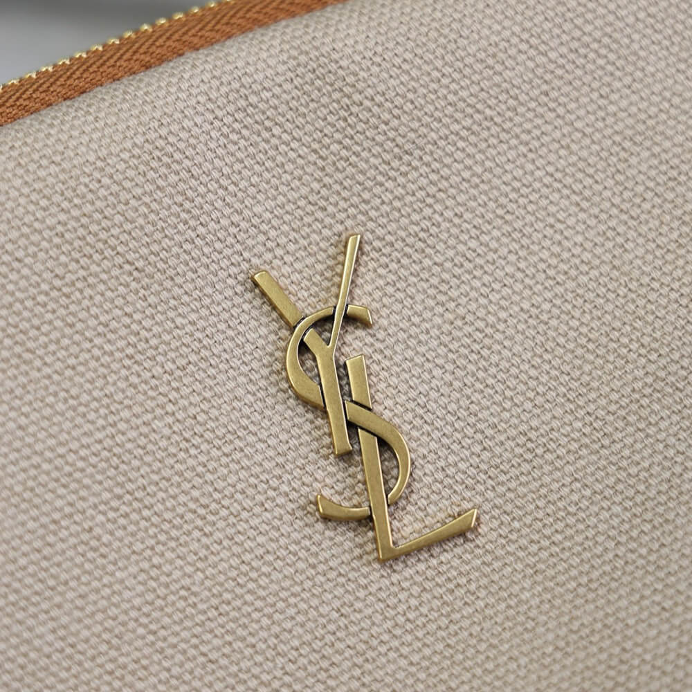 Y51 GABY zipped pouch in canvas