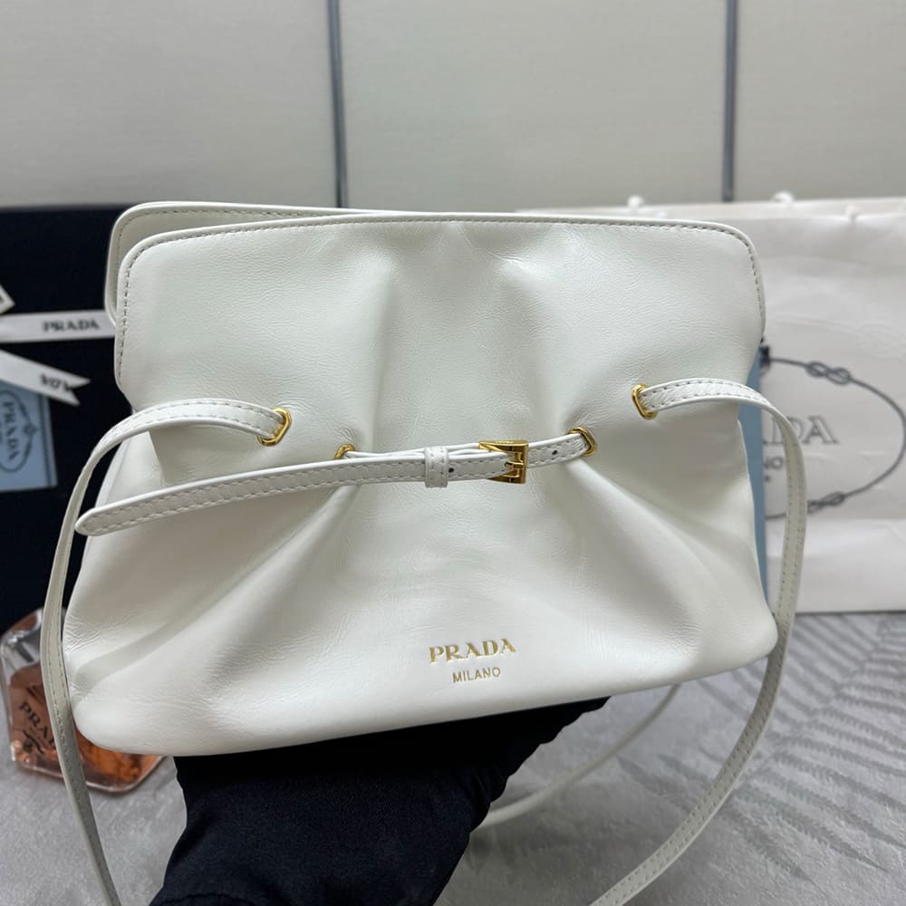 Pra*a Dada small nappa leather bag