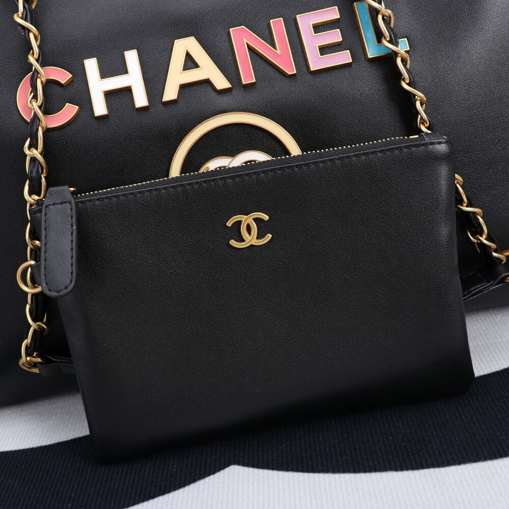 Ch**el LARGE DEAUVILLE TOTE