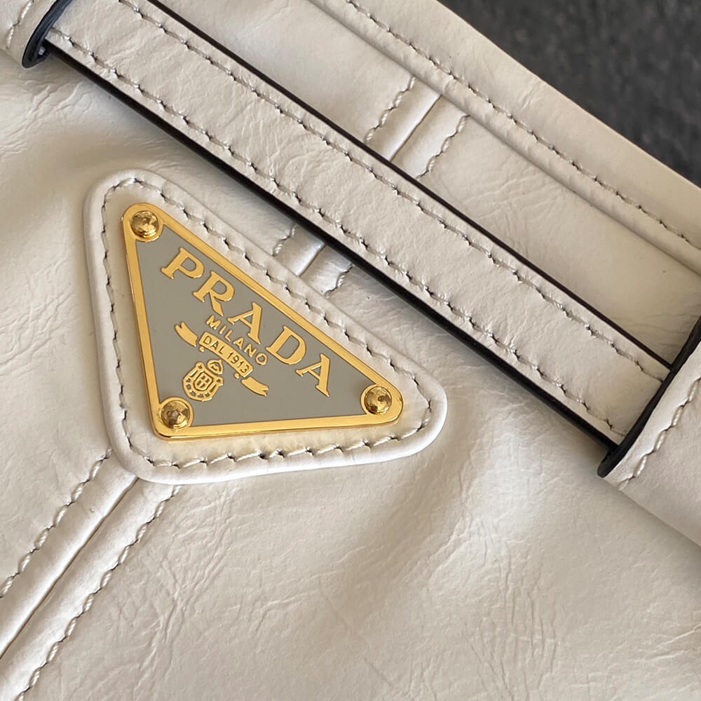 Pra*a Bonnie leather mini handbag(HIGH-END GRADE)