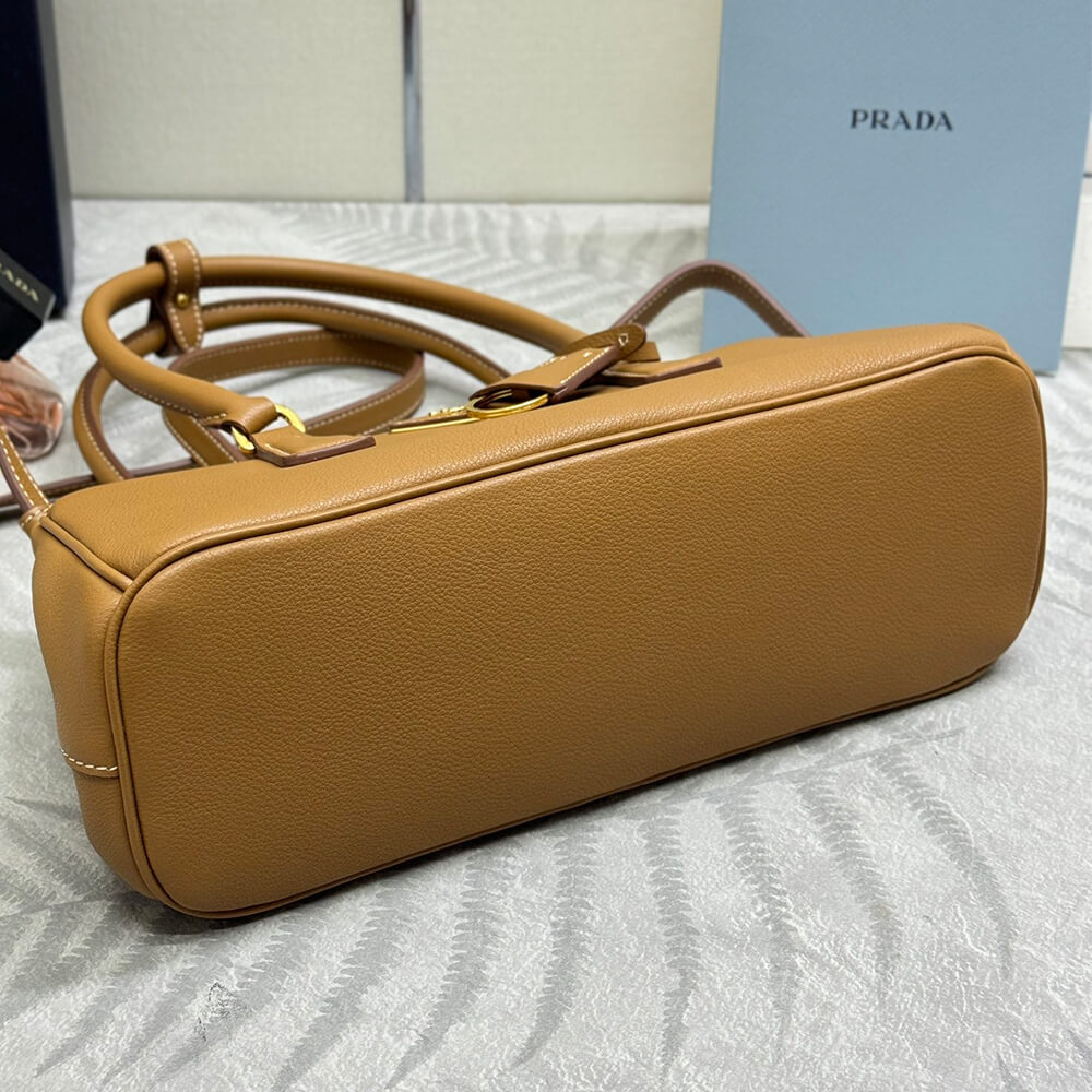 Medium Pra*a Galleria leather bag(HIGH-END GRADE)