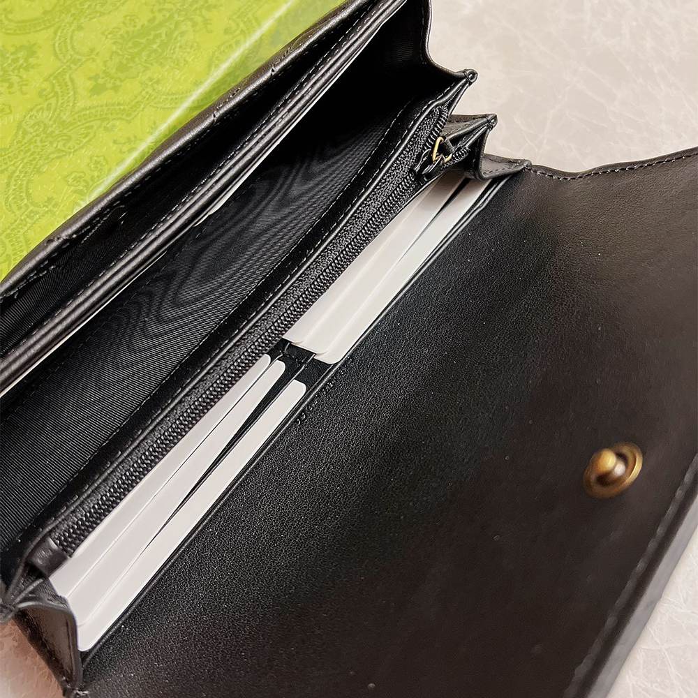 GG Marmont Long Wallet